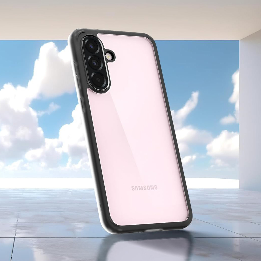Etui Spigen Ultra Hybrid do Samsung Galaxy A56 5G, przezroczysto-czarne